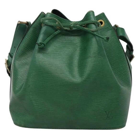 LOUIS VUITTON Epi Petit Noe Shoulder Bag Green M44104 LV Auth 134513 - Picture 11 of 14